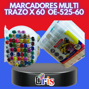 MARCADOR MULTITRAZO OFIESCO X 60 OE-525-60