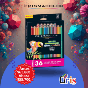 Lápices de Colores Prismacolor Junior x36 - Suavidad y Calidad Profesional