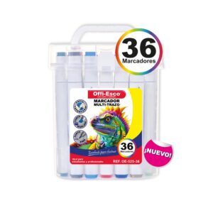 MARCADOR OFIESCO MULTITRAZO X 36 OE-525-36